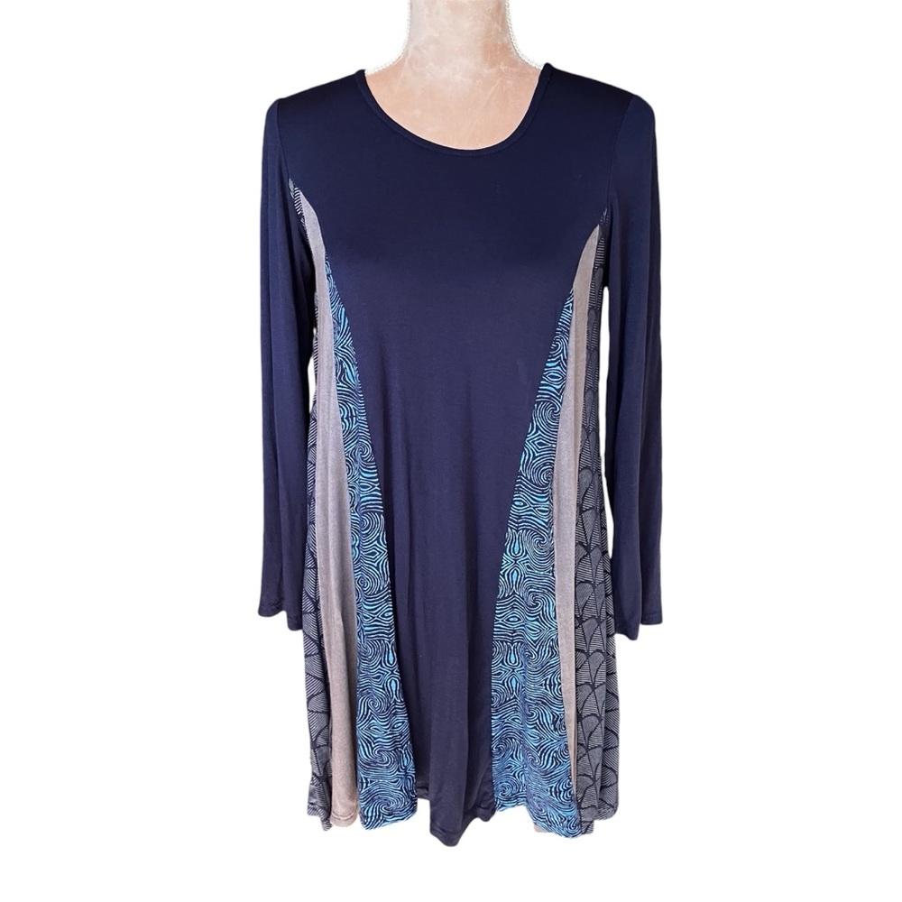 Kathmandu Imports Tunic Top size S/M blue